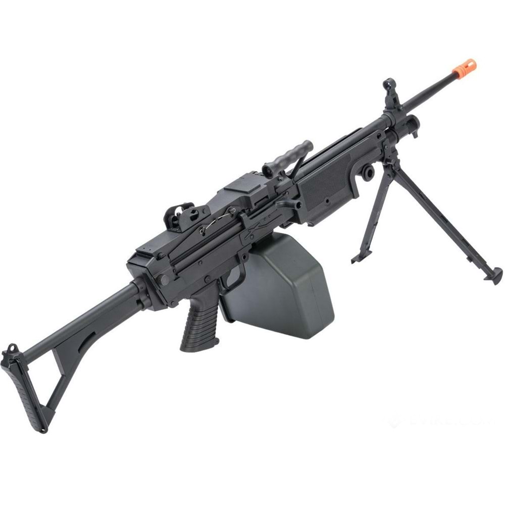 A&K FN Licensed ''Middleweight'' M249 Airsoft Machine Gun (MK I /Black)