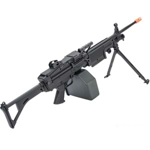 A&K FN Licensed ''Middleweight'' M249 Airsoft Machine Gun (MK I /Black)