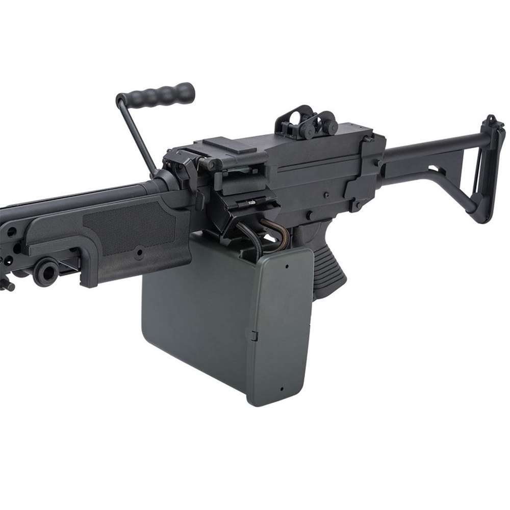 A&K FN Licensed ''Middleweight'' M249 Airsoft Machine Gun (MK I /Black)