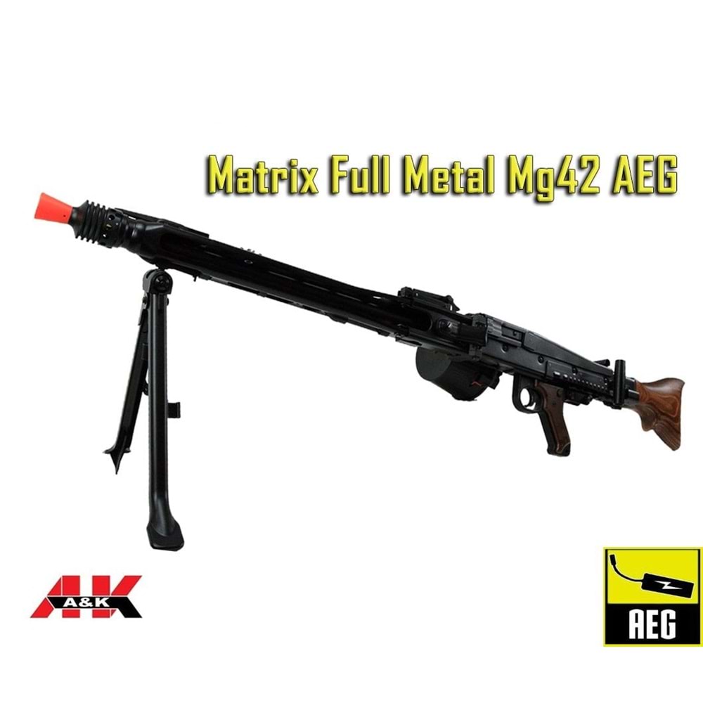 Matrix Full Metal MG-42 Airsoft AEG Makineli Tüfek MG42