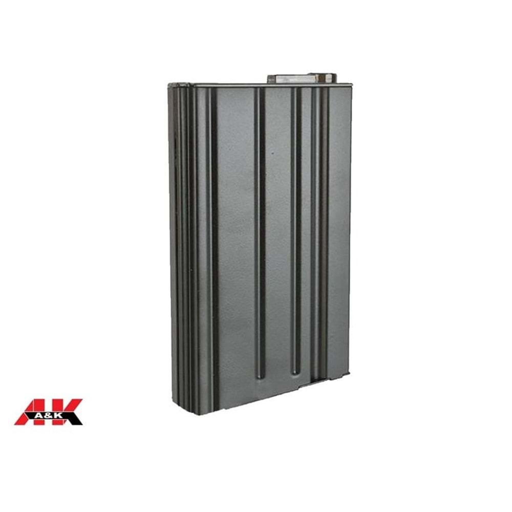 A&K Full Metal SR25 110BB Midcap Airsoft AEG Şarjörü Siyah