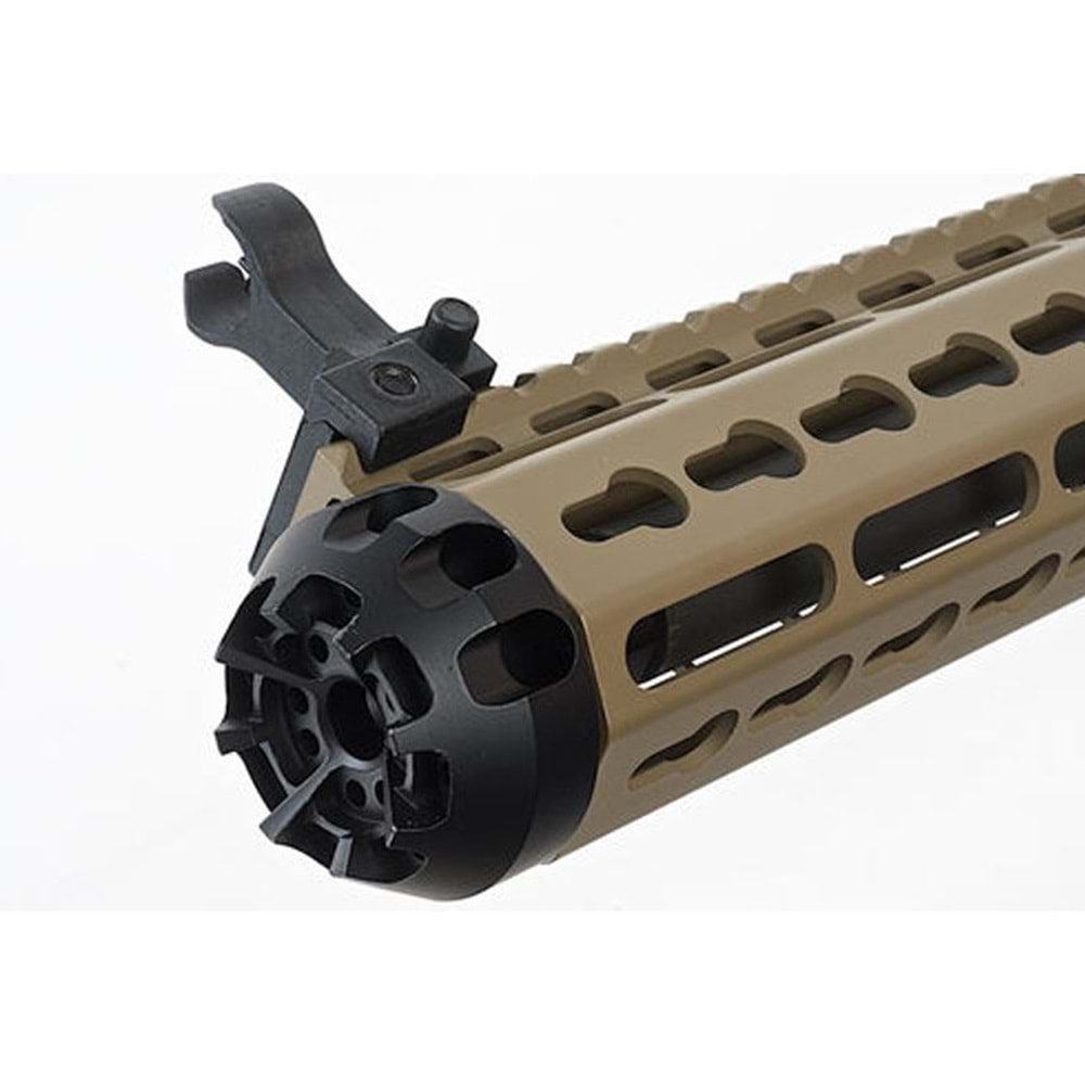 Ares AMOEBA 13.5'' M4 ''Keymod Handguard'' AEG Airsoft Tüfek - Dark Earth