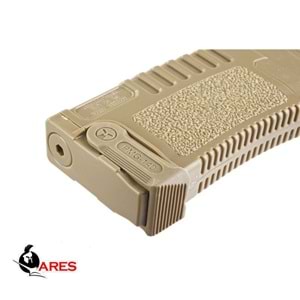 Ares AMOEBA M4/M16 AEG TÜFEKLER İÇİN ''S CLASS'' 140BB Airsoft Şajör - Çöl Rengi