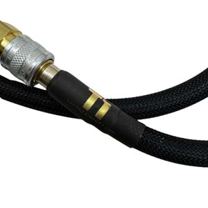 HPA Sistemleri için Hortum / Amped Airsoft 36 inç. Hızlı Sökme Bağlantı Parçalı Standard Braided Hose