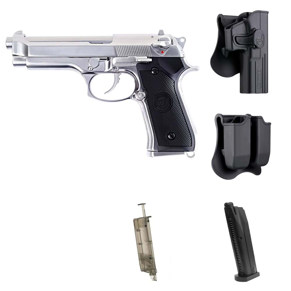AVANTAJ PAKETİ Beretta M92S Matte Chrome
