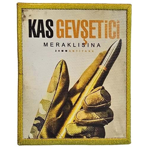 20 MM ANTİTANK PATCH - RENKLİ