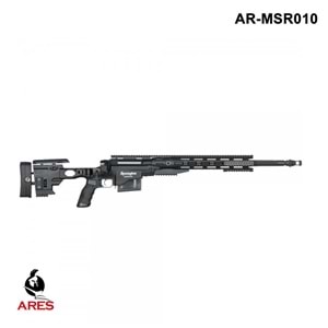 ARES REMINGTON MSR338 SPRING SNIPER AIRSOFT TÜFEĞİ BOLT ACTION SIYAH