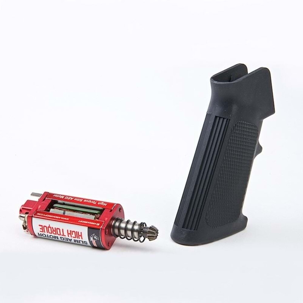 ARES AIRSOFT M4 SIYAH GRIP VE MOTOR SETI (AR-PGM4-B)
