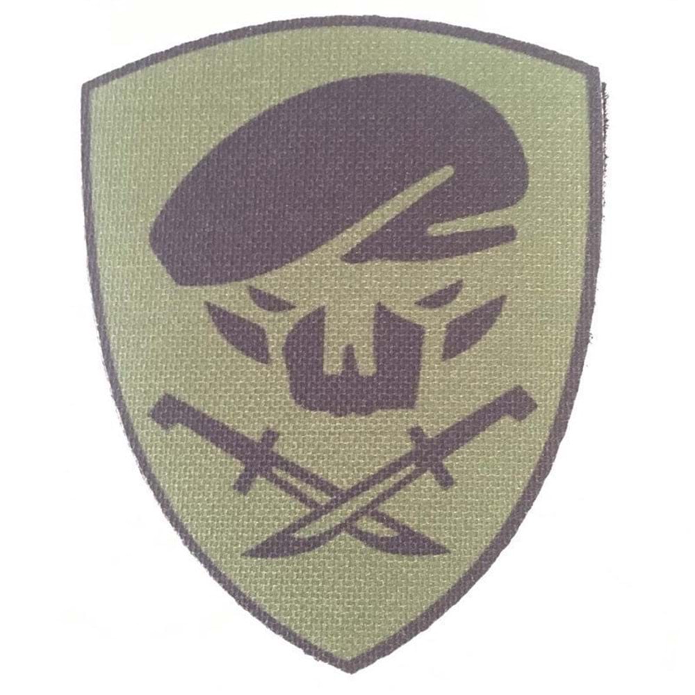 KOMANDO BASKI PATCH ARMA - YEŞİL