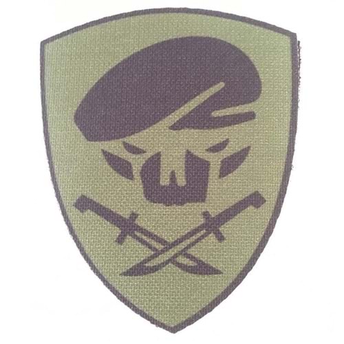 KOMANDO BASKI PATCH ARMA - YEŞİL