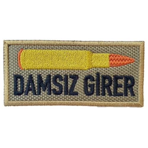 DAMSIZ GİRER KURŞUN PATCH- KREM-SARI-SİYAH