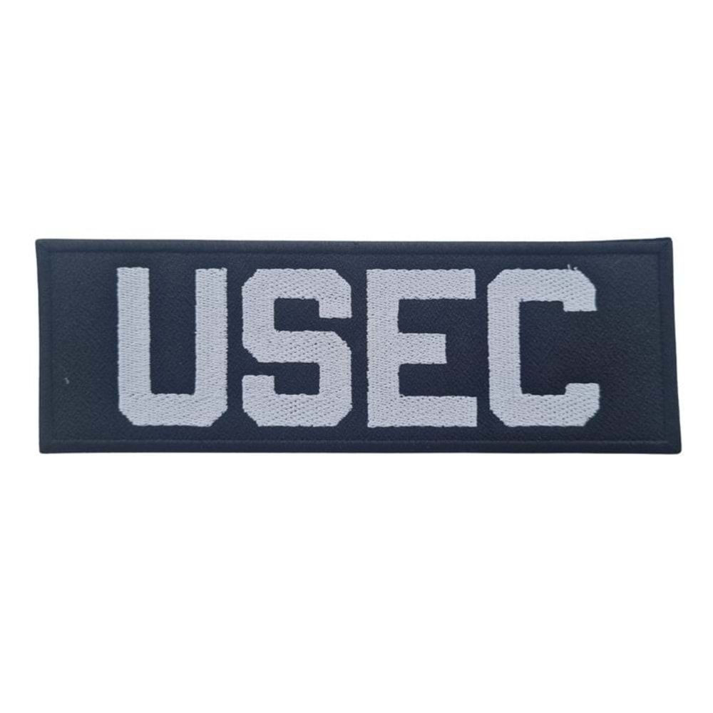 USEC TACTICAL PATCH ÇANTA TİPİ-SİYAH-BEYAZ