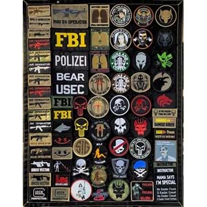 TRAUMA SHOOTER PARAMEDIC PATCH -SADE YEŞİL PATCH