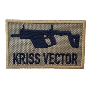 KRISS VECTOR PATCH - TAN SIYAH