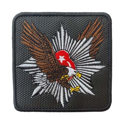 KARTAL - BAYRAK PATCH SIYAH