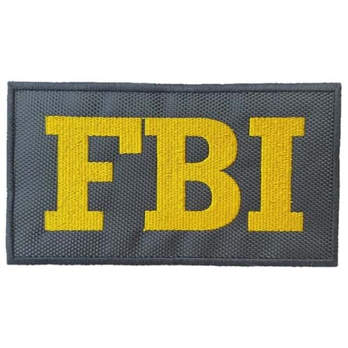 FBI PATCH BÜYÜK - SARI SİYAH