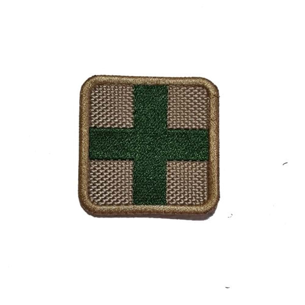 MEDIC İLK YARDIM PATCH - KAHVERENGİ - YEŞİL