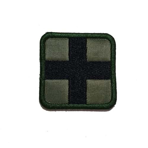 MEDIC İLK YARDIM PATCH - YEŞİL-SİYAH
