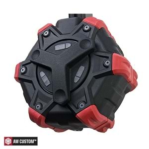 AW Custom HX HiCAPA RED 400BB GBB Gas Drum Magazine