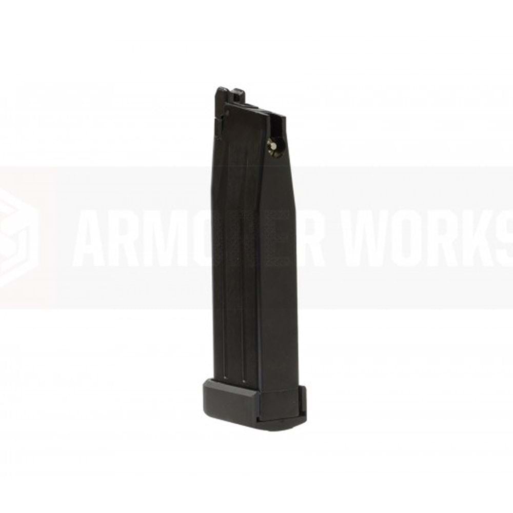 AW HXMG01 Hi-Capa 5.1 GBB Airsoft Şarjör Siyah