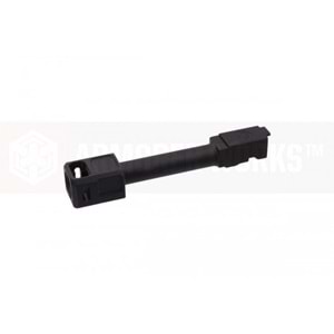 AW, WE Glock Kompensatör + Dış Namlu Kiti (COMPACT / MODEL 2 / SİYAH)