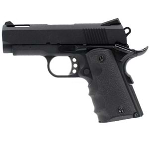 AW COLT 1911 COMPACT BLACK Full Metal Airsoft GBB Tabanca NE1002