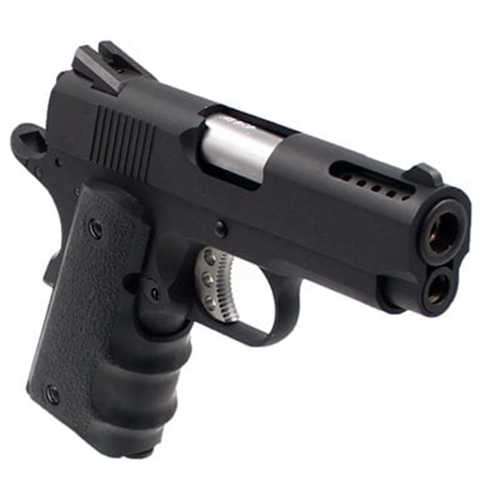 AW COLT 1911 COMPACT BLACK Full Metal Airsoft GBB Tabanca NE1002