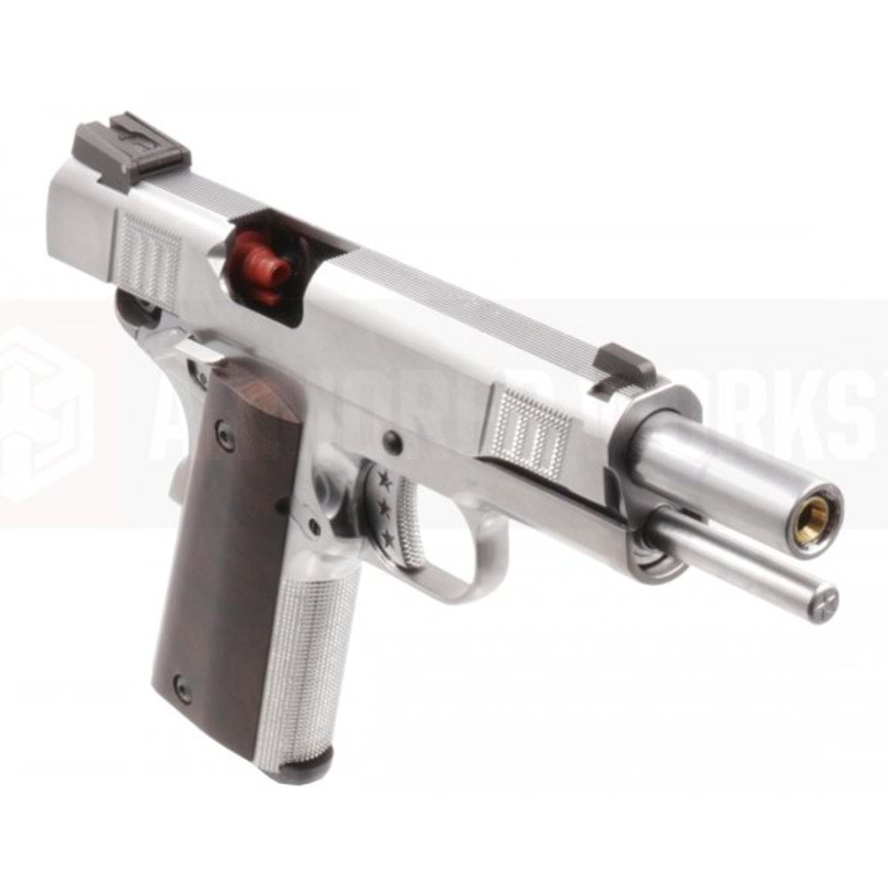 AW NE3001 1911 Replika GBB Airsoft Tabanca - Gümüş Renk