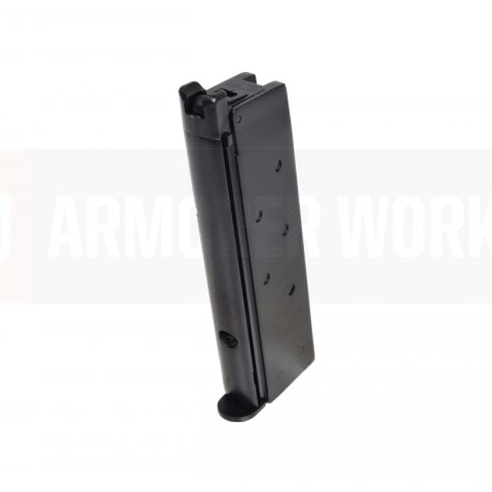AW Custom 1911 Single Stack 15 BB Co2 Airsoft Şarjör Siyah