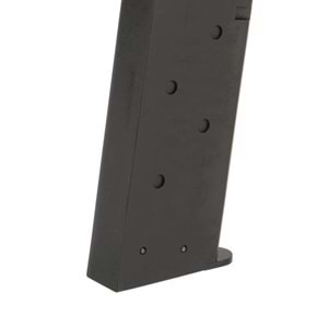 AW COLT 1911 Compact Tek Sıra Kısa Tip Airsoft GBB Şarjör - Siyah