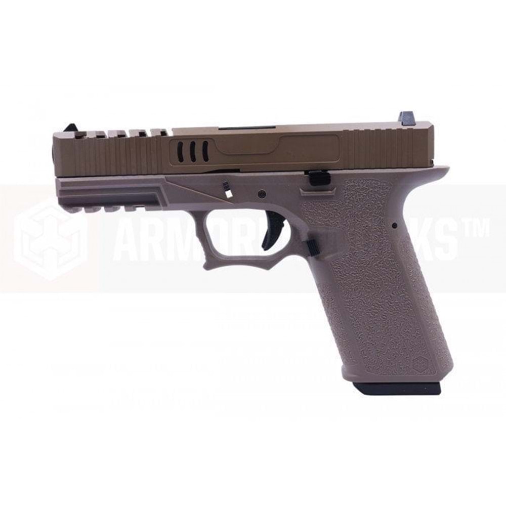 AW Custom VX7201 TAN Airsoft GBB Tabanca G17 MDX Tipi
