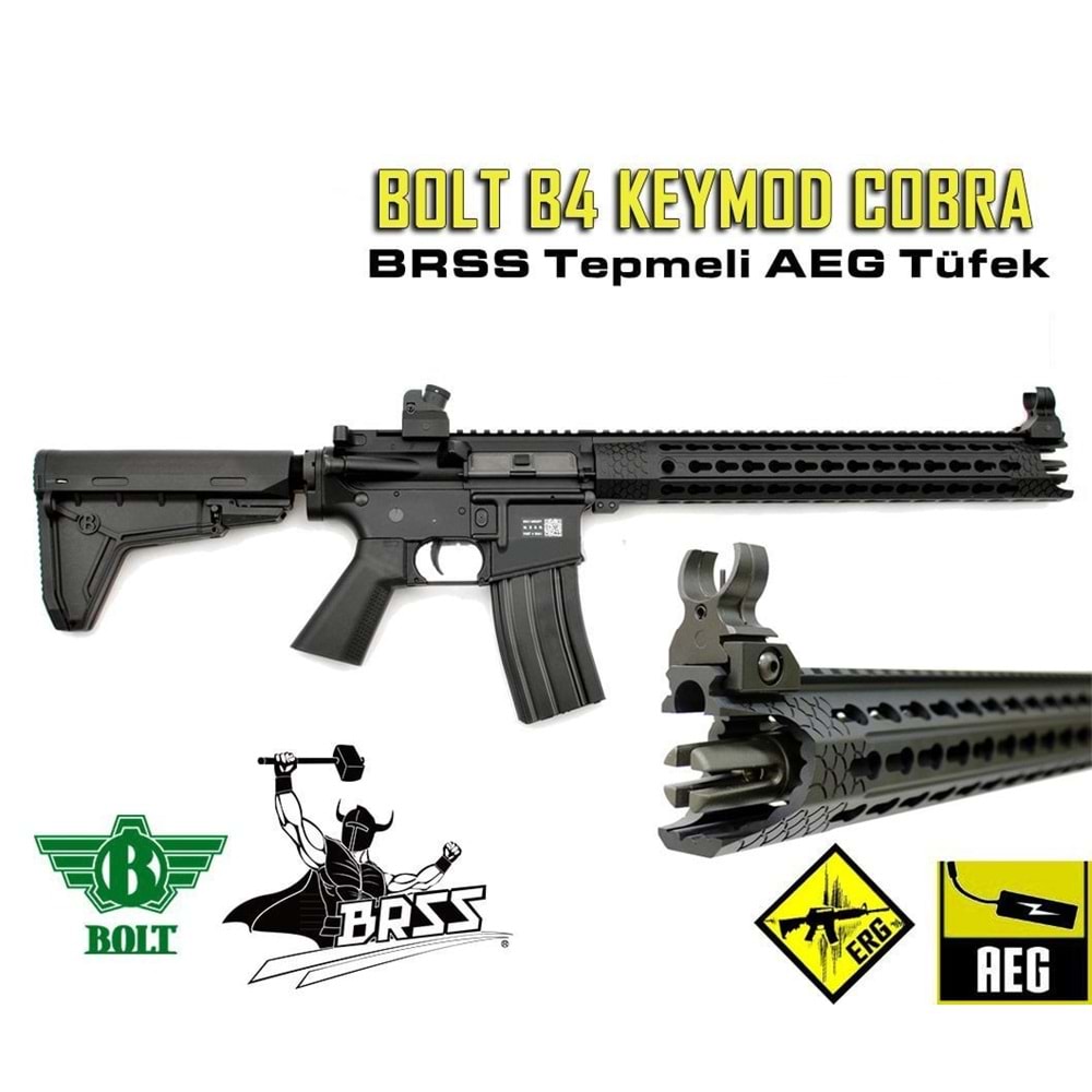 BOLT B4 KEYMOD COBRA BRSS Güçlendirilmiş Tepme Sistemli AEG