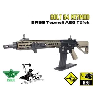 BOLT B4 KEYMOD B.R.S.S. Gerçekçi Tepmeli Airsoft AEG