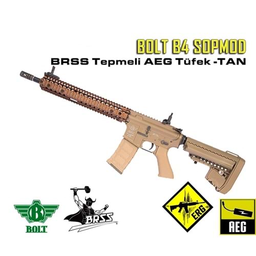 BOLT B4 SOPMOD BRSS Güçlendirilmiş Tepme Sistemli AEG - TAN
