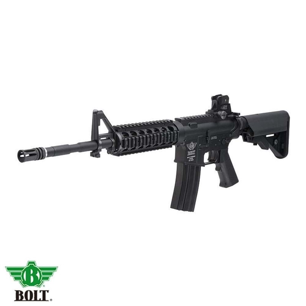 BOLT M4 SOPMOD Full Metal BRRS Tepmeli Airsoft AEG - Black)