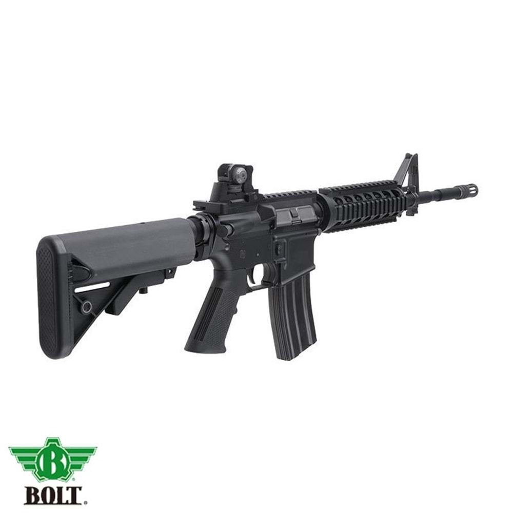 BOLT M4 SOPMOD Full Metal BRRS Tepmeli Airsoft AEG - Black)