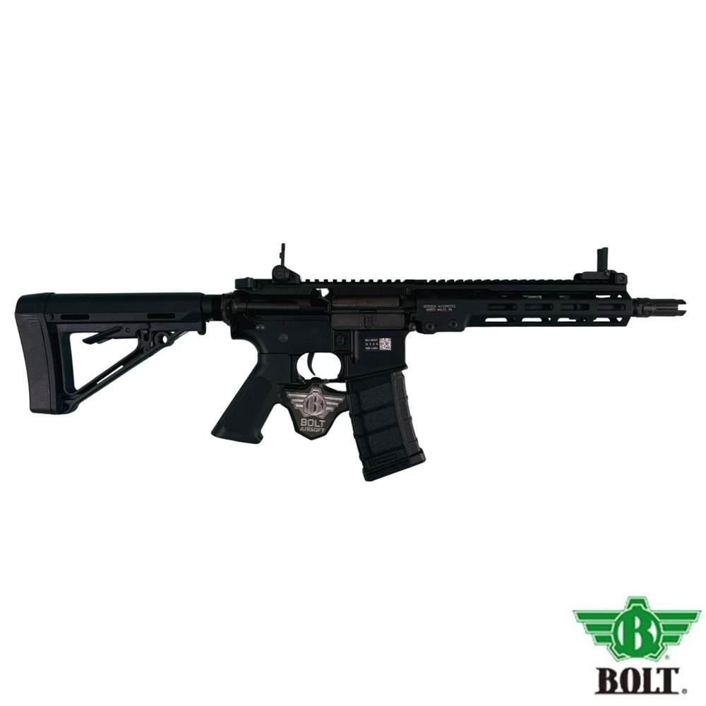 BOLT DANIEL DEFENSE B4 MK16 URG-U 9' SIYAH Gerçek Tepmeli Airsoft Tüfek