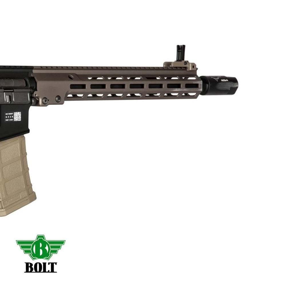 BOLT B4 URG-U M-LOK TAN Gerçek Tepmeli Airsoft Tüfek Çöl Rengi