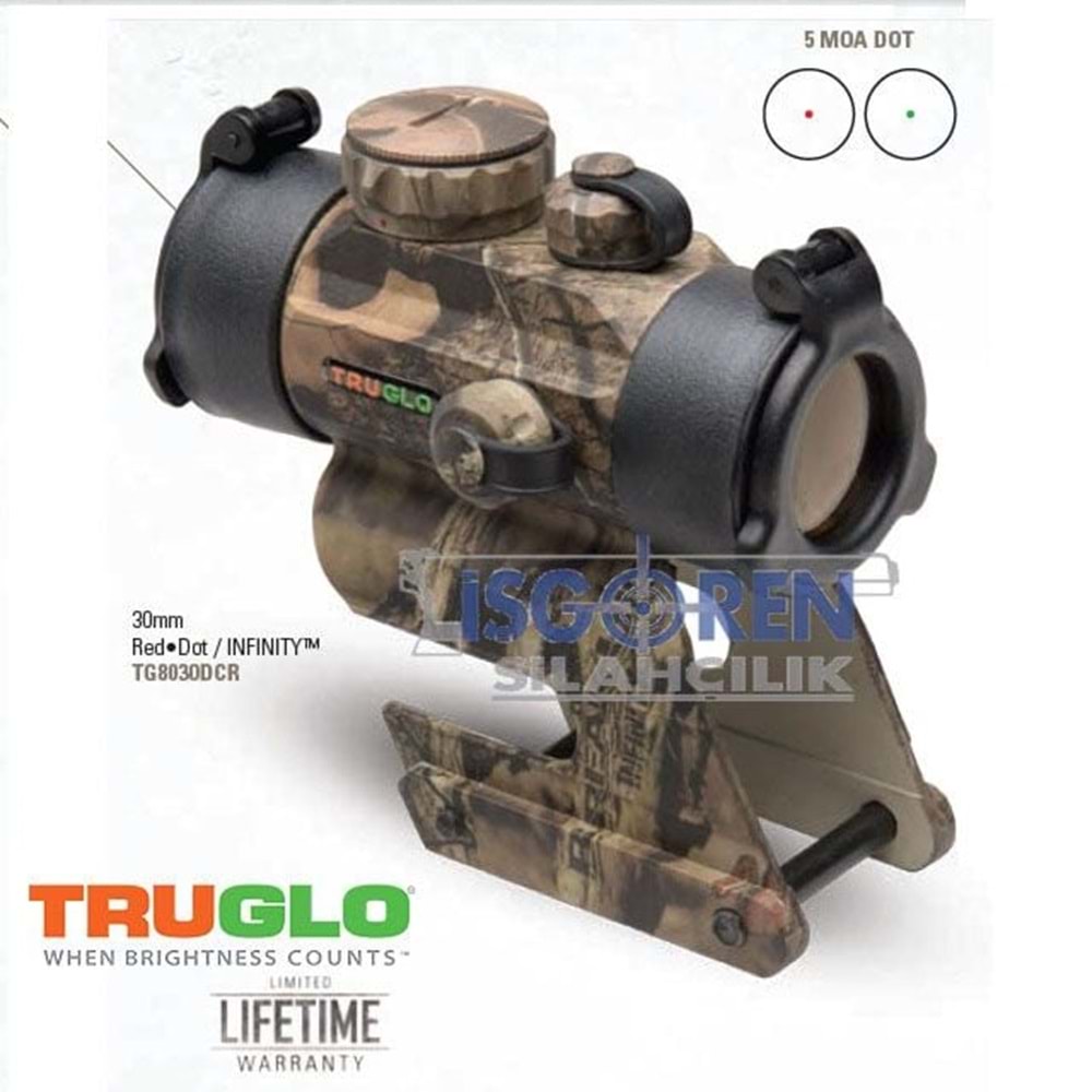 REMINGTON REDDOT TRUGLO TG8030DCR 30mm Cift Renk