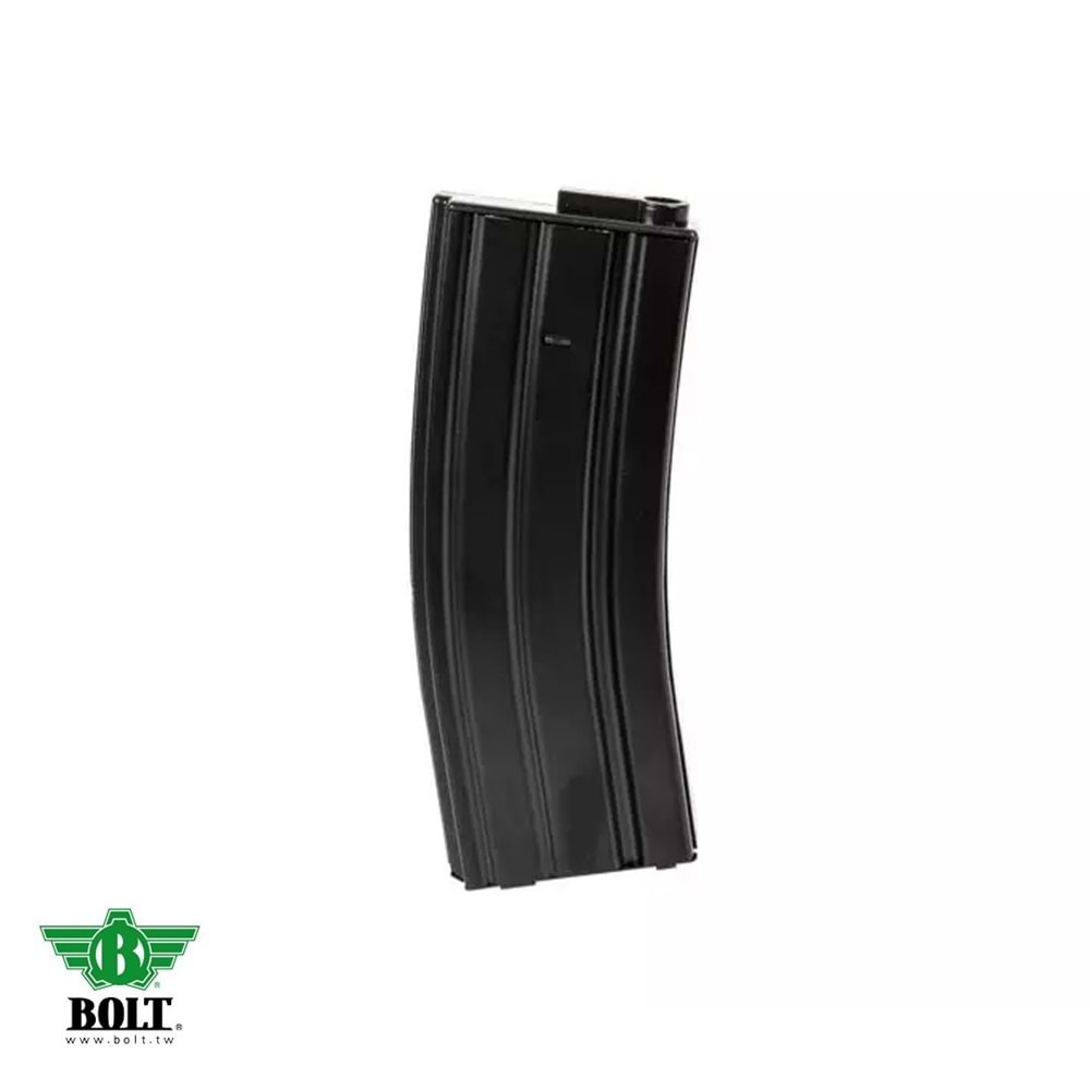 BOLT M4/M16 Replikaları için Mid-Cap 70 BB Orjinal AEG Airsoft Yedek Şarjör - Siyah