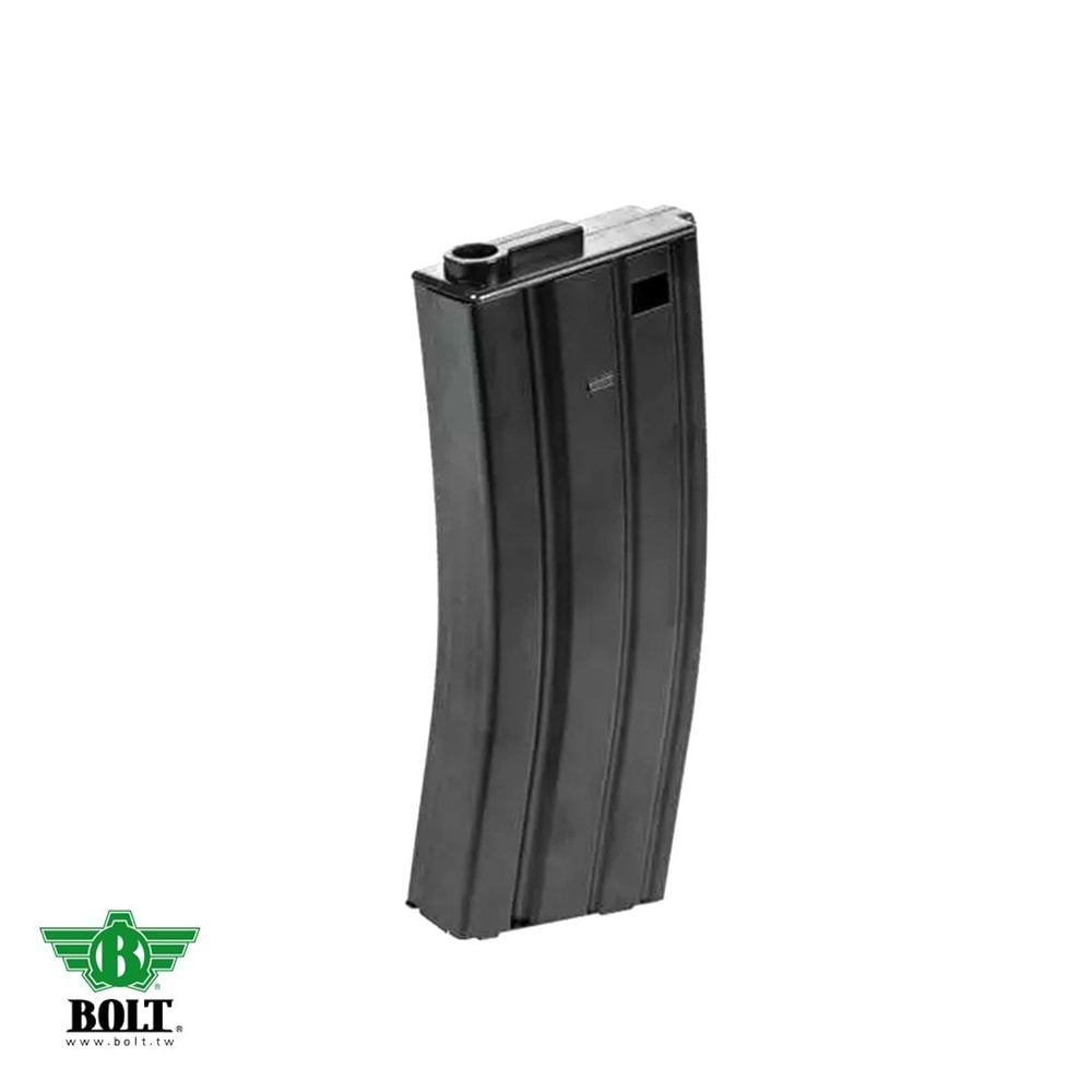 BOLT M4/M16 Replikaları için Mid-Cap 70 BB Orjinal AEG Airsoft Yedek Şarjör - Siyah