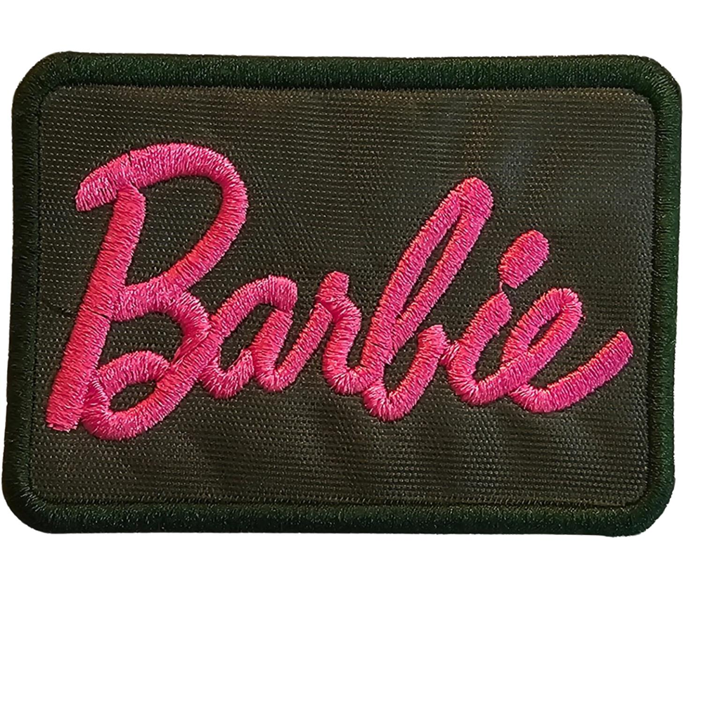 BARBIE SQUARE PATCH – DARK GREEN