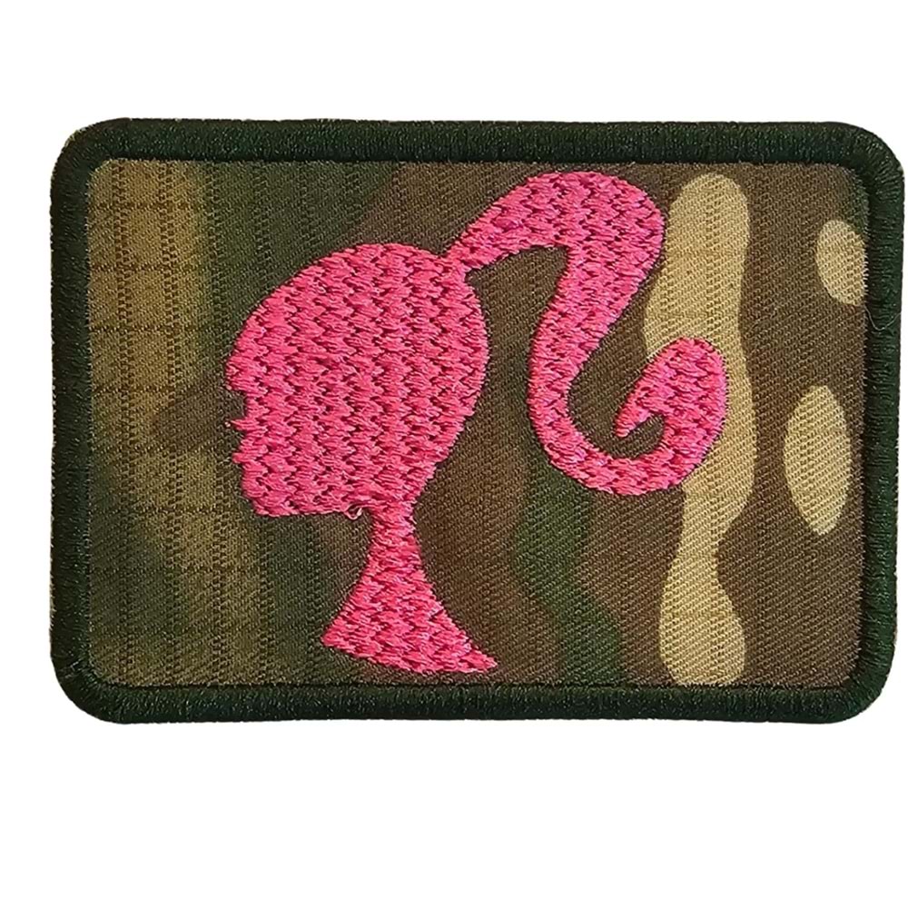 BARBIE PROFILE PATCH – MILITARY EDITION