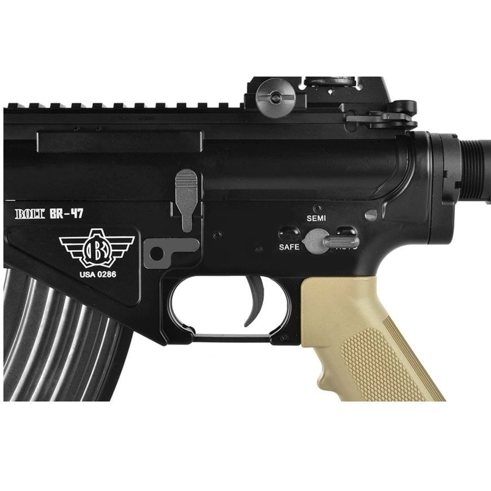 BOLT BR47 KEYMOD SUPPRESSOR BRSS Tepme sistemli TAN