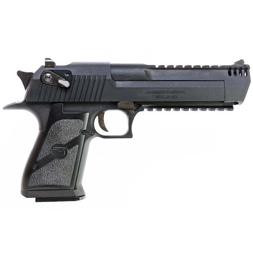 WE AW Desert Eagle L6 .50AE RAIL (Siyah) GBB AIRSOFT TABANCA