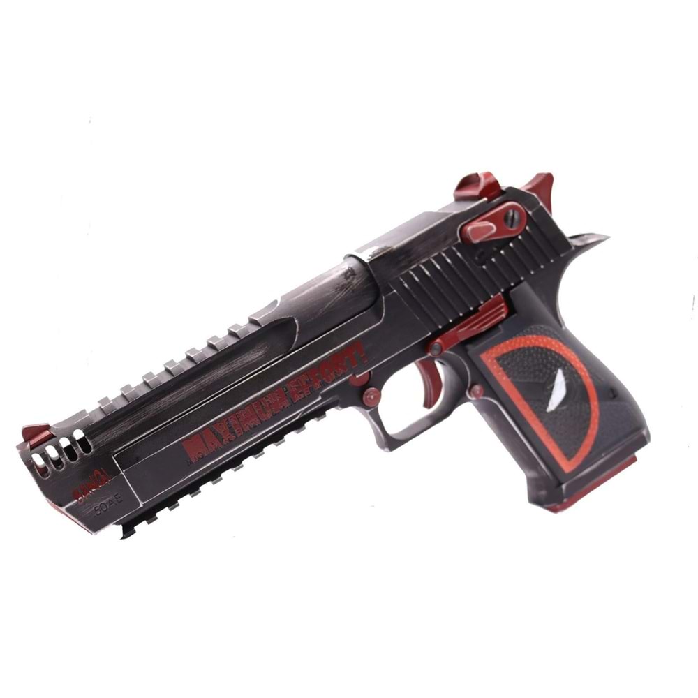 Deadpool x Magnum Research Inc. Desert Eagle 50AE GBBP RAIL AIRSOFT TABANCA