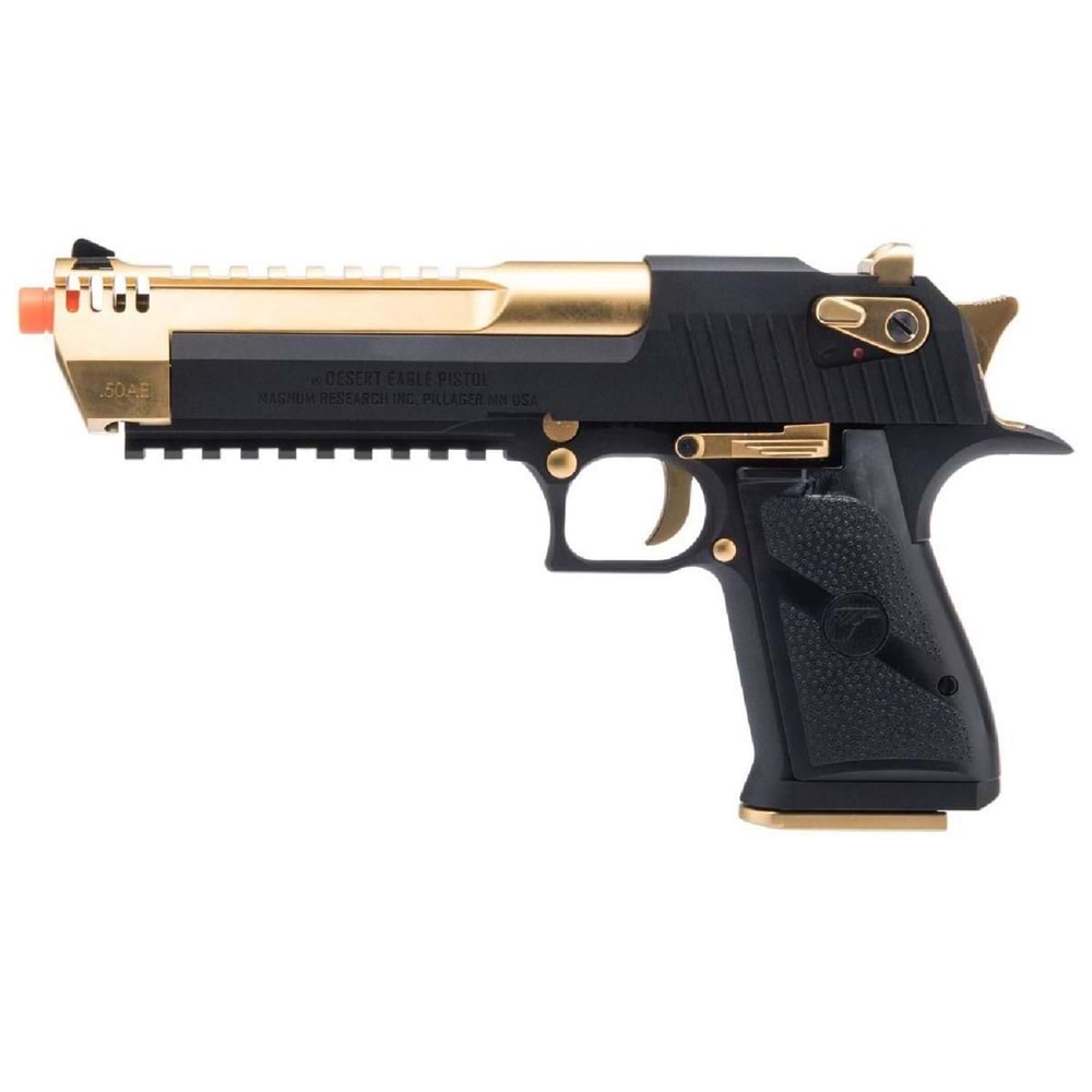 WE AW DESERT EAGLE L6 GOLD SIYAH GAS GBB AIRSOFT TABANCA DE0204