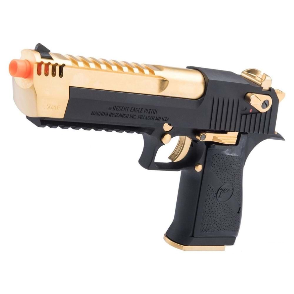 WE AW DESERT EAGLE L6 GOLD SIYAH GAS GBB AIRSOFT TABANCA DE0204