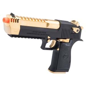 WE AW DESERT EAGLE L6 GOLD SIYAH GAS GBB AIRSOFT TABANCA DE0204