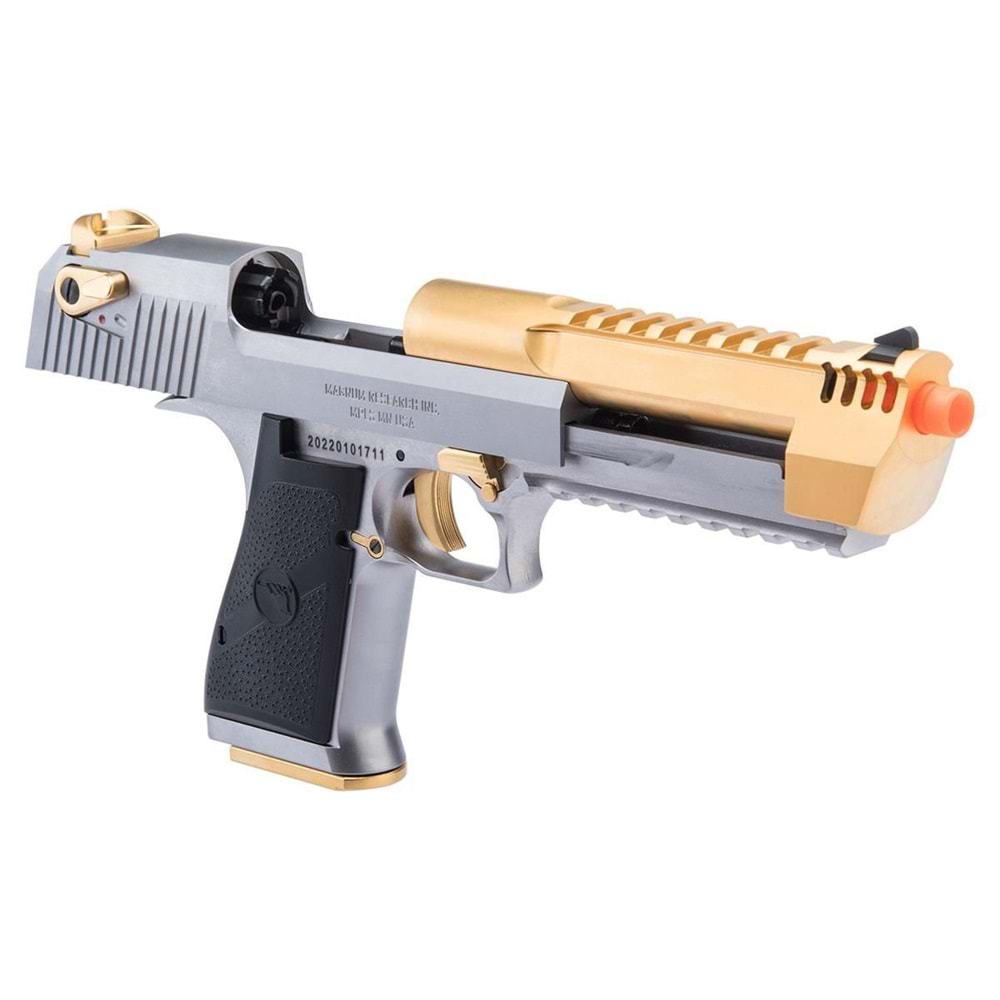 WE AW DESERT EAGLE L6 GOLD SILVER GAS GBB AIRSOFT TABANCA DE0205